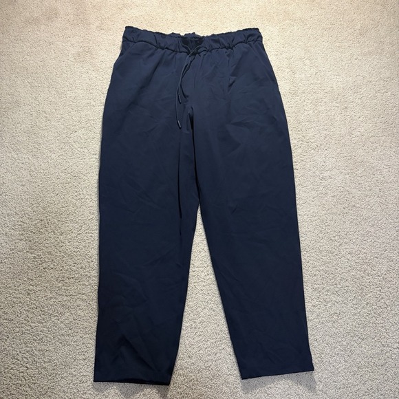 Luluemon Pants - Lululemon Keep Moving Pants Women's 14 Navy Blue W5DCFS